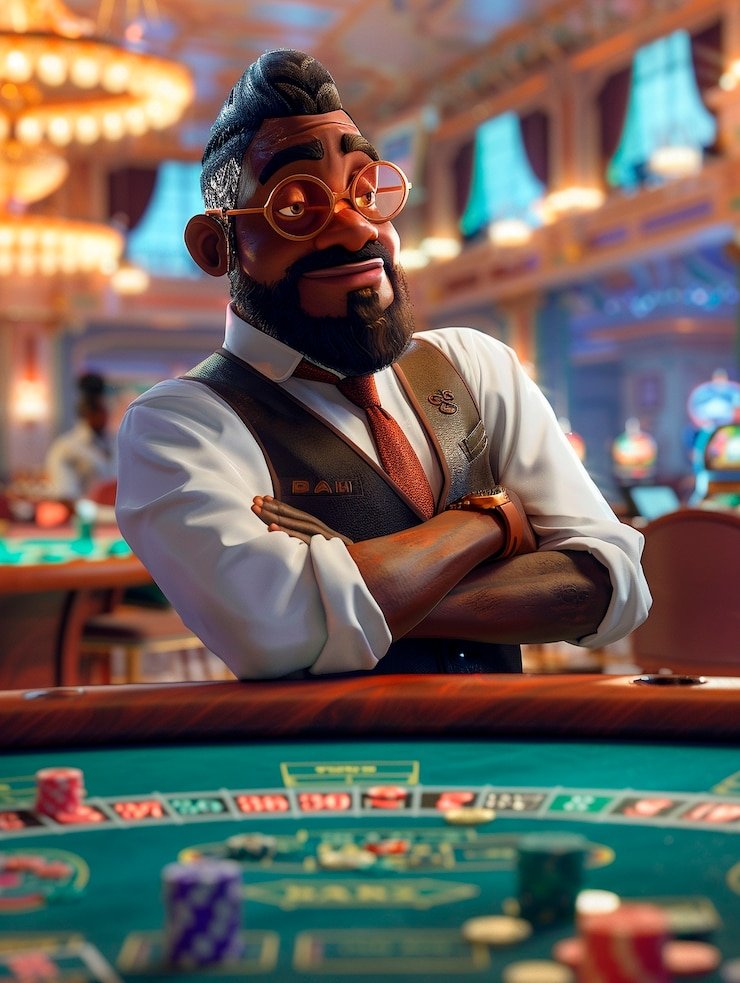 Interface permainan slot JILI dengan tombol Spin, indikator saldo, dan payline ditampilkan